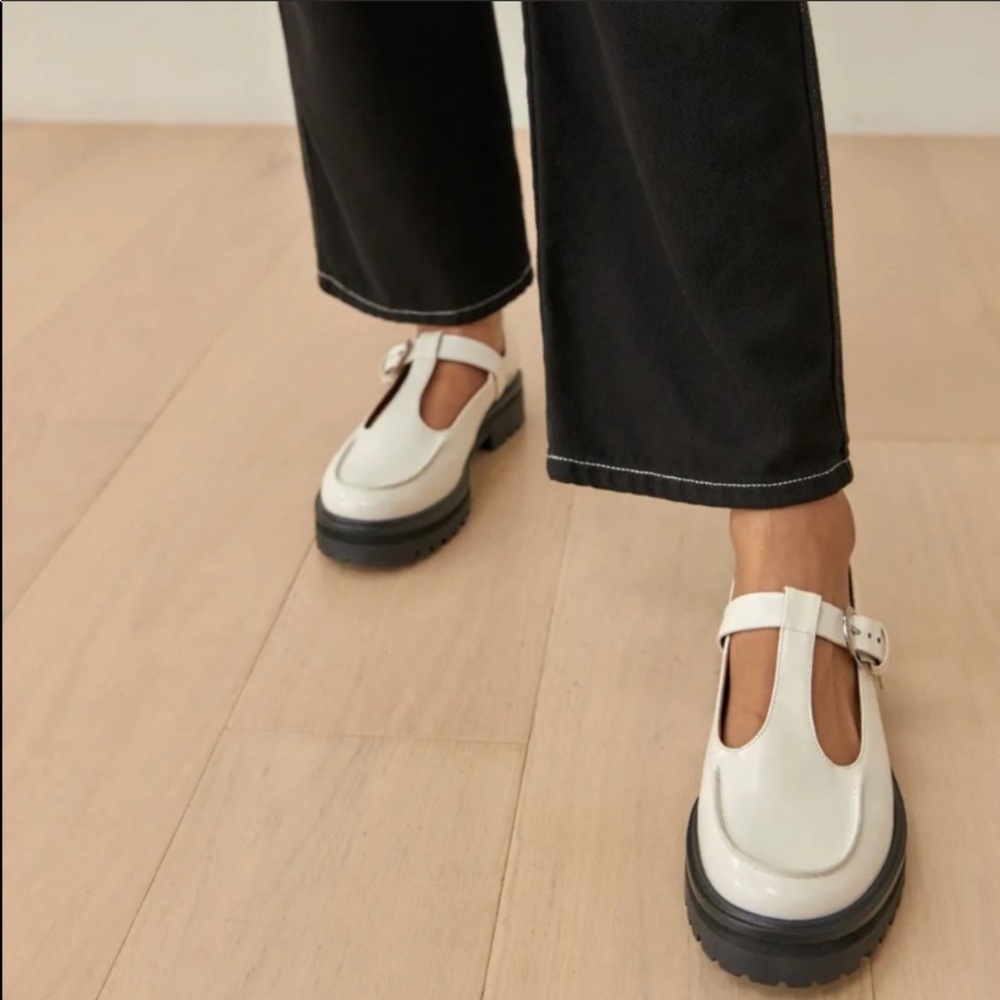 Reformation Abalonia Chunky Maryjane Loafers